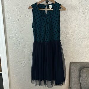 Anthropologie Weston Wear Sasonger Polka Dot Tulle Dress*
